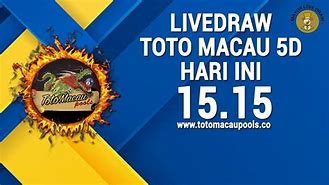 Live Toto Macau 4D Hari Ini Jam 23.00